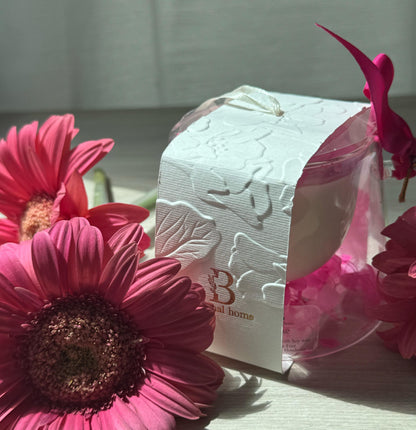 Mug Flower Candle